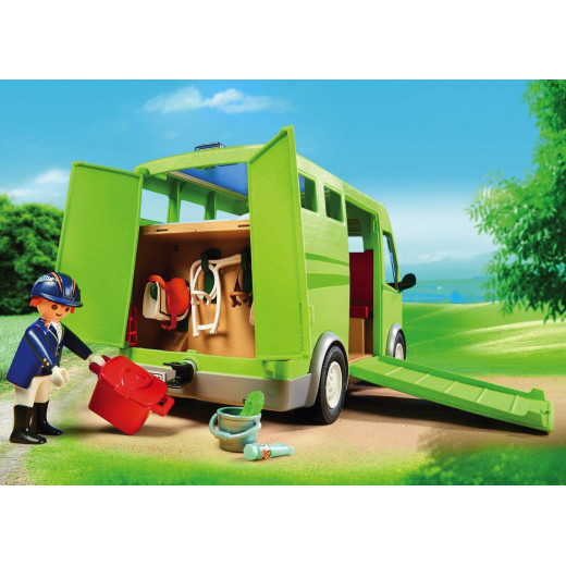 Playmobil Horse Transporter Building Set