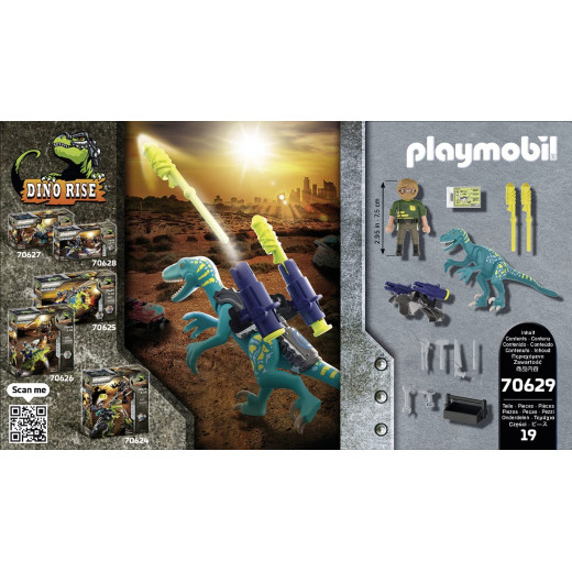 Playmobil Dino Rise Deinonychus: Ready for Battle