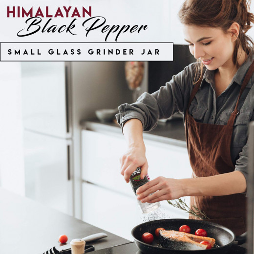 Himalayan Chef Black Grinder Pepper, 51 Gram