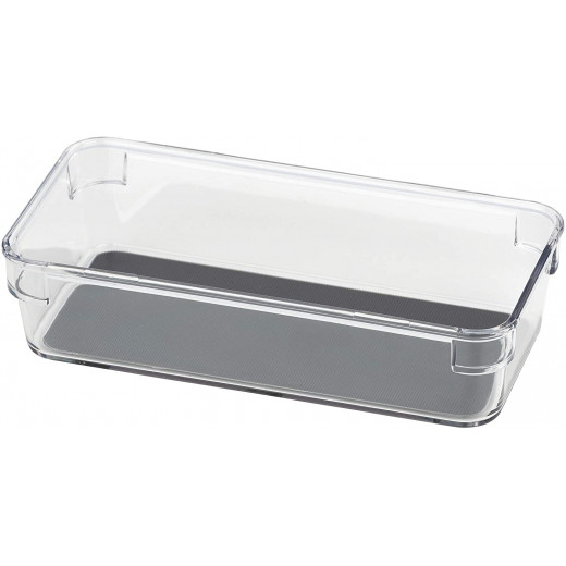 Wenko Drawer Organiser ,Clear, Size 18.5 X 9 X 4.5 Cm