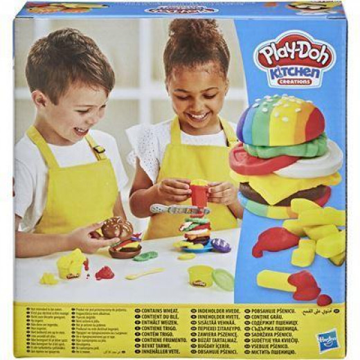 Play-doh Kitchen Creations Burgers and Fries Set