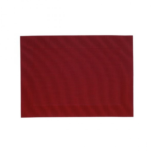 Kela Place Mat, Nicoletta Design, Color Red