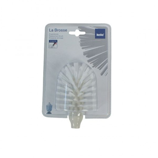 Kela Brush Head, La Brosse Design, White Color