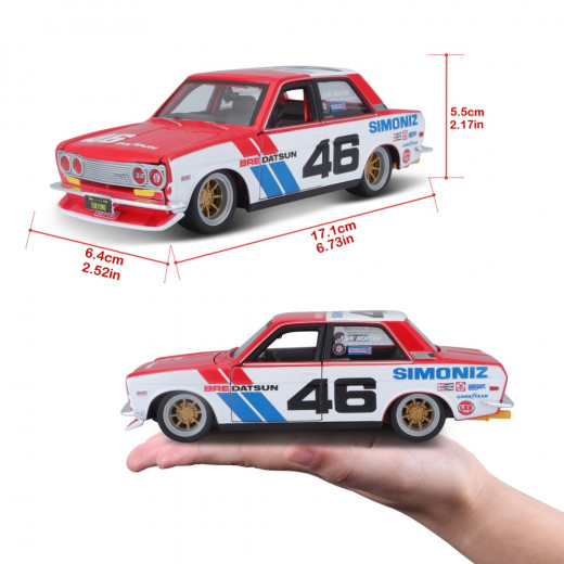 Maisto Bre Datsun 510 Design Tokyo Mod, Scale 1:24