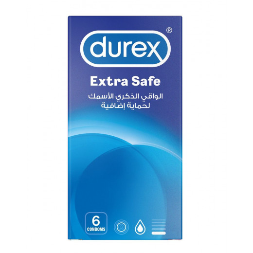 Durex Extra Safe Condoms 6 Pieces