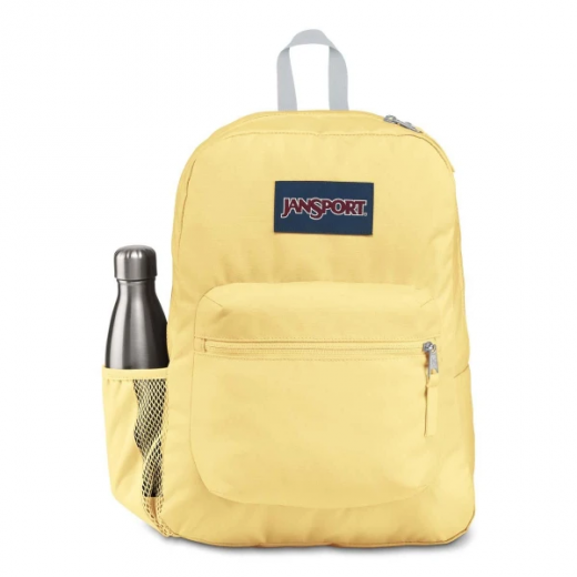 حقيبة ظهر كبيرة للطلاب، بتصميم موز شاحب, باللون الاصفر الفاتح من جان سبورت