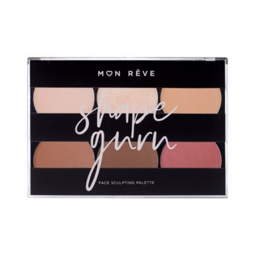 Mon Reve Shape Guru Face Sculpting Palette, Number 03