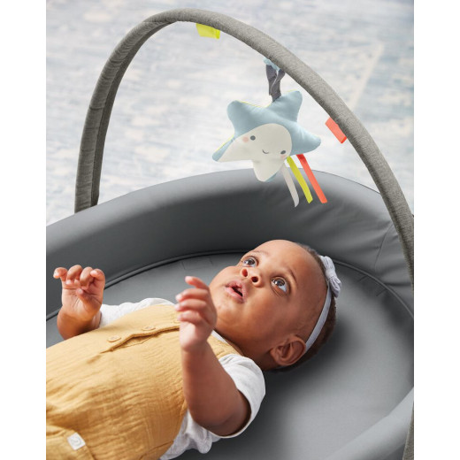 Skip Hop Playful Retreat Baby Nest, Grey Melange