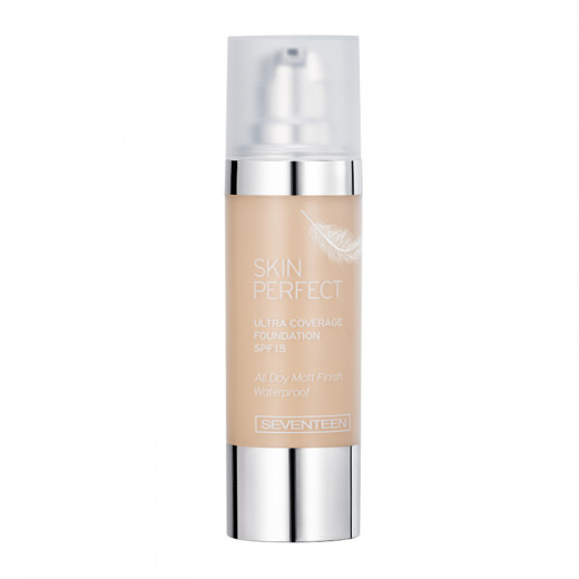 Seventeen Skin Perfect Ultra Coverage Waterproof Foundation, Shade Number 00, 30 Ml