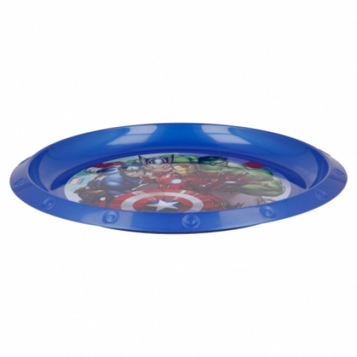 Marvel Plastic Bowl, Avengers Design, Blue Color