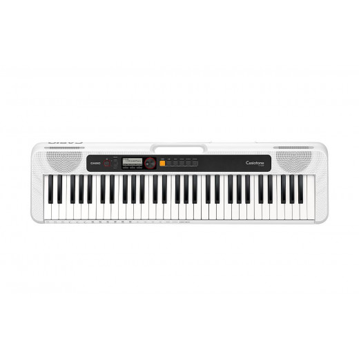 Casio Portable Keyboard, White Color, 61 Keys CT-S200