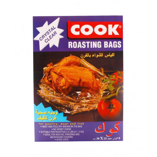 Cook Roasting Bags Chicken 38  x 25 Cm, 8 Pieces