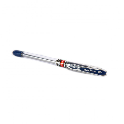 قلم حبر جاف، باللون الأزرق، 0.7 مم، 10 قطع من يوني ماكس