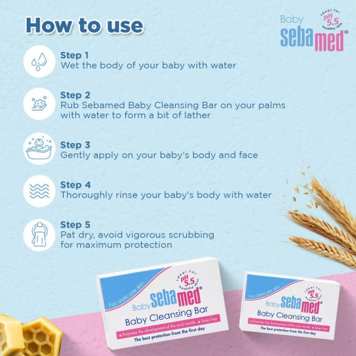 Sebamed Baby Cleansing Bar-100gr