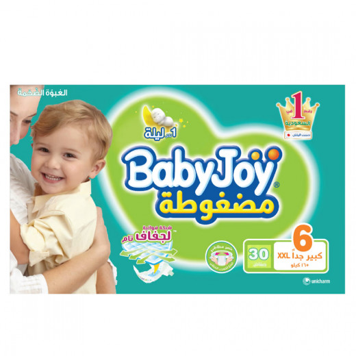 Baby Joy Diapers XXL Size 6, 16+ kg, 30 Pieces