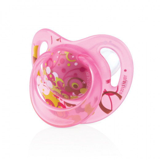 Nuby Classic Orthodontic Soother 0-6m, Pink Color