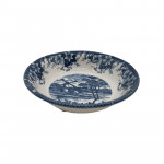 Claytan Windmill Bowl Plate, Blue Color, 15.8 Cm