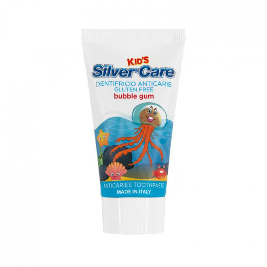 Silver Care Toothpaste For Kids Gusto Bubble Gum, 50 Ml