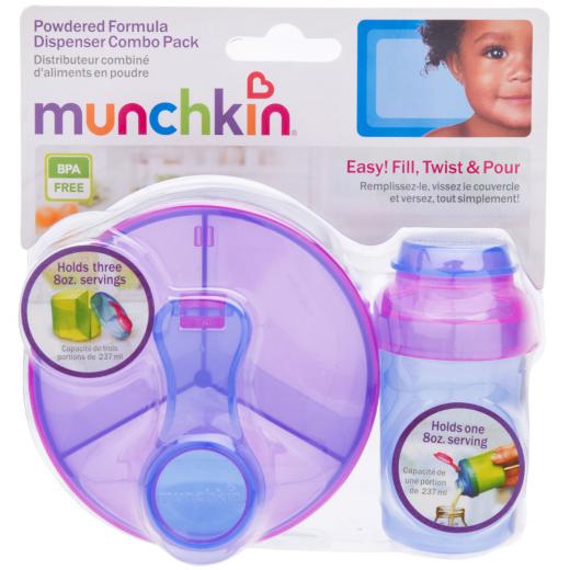 Munchkin Formula Dispenser Combo Pack (Blue/Purple)