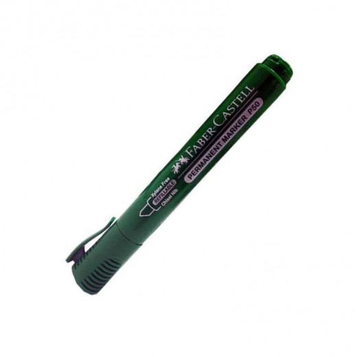 Faber-Castell Permanent marker chisel tip Green