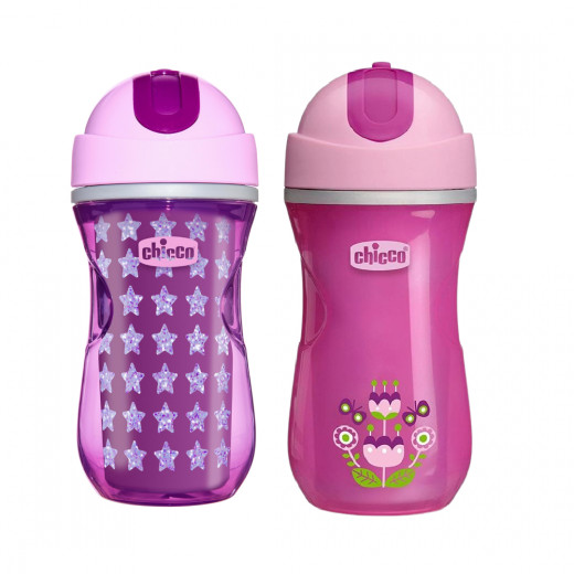 Chicco Sport Cup +14 months, 266 ml, Girl 1 Cup, Assortment