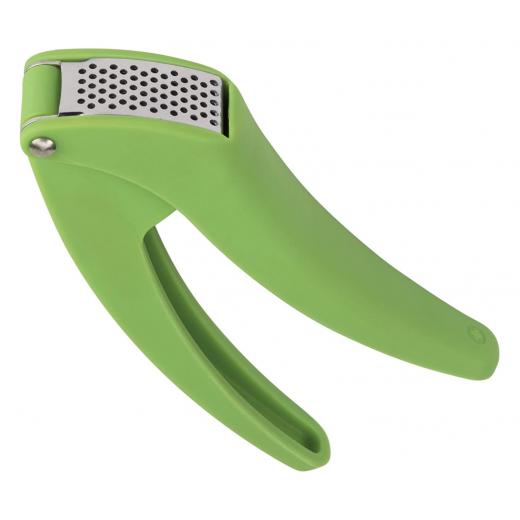 Metaltex Allio Jumbo Garlic Press Display, Green Color