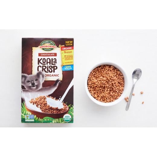 Nature’s Path Koala Crisp Chocolate Cereal, , Organic, Gluten-Free,325g