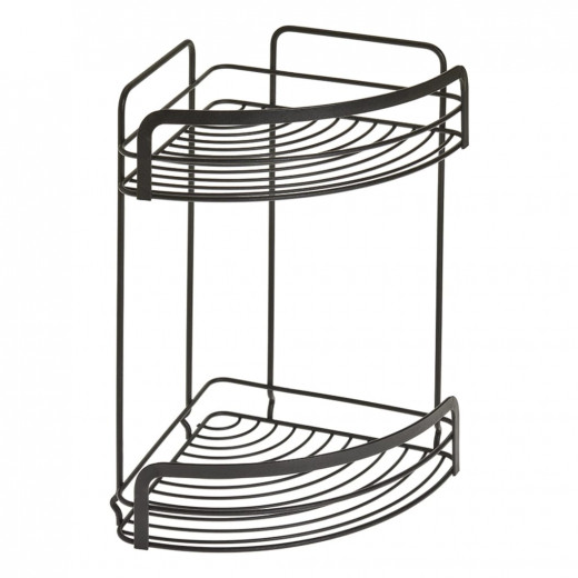 Metaltex 2 Tier Corner Shelf