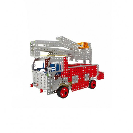 Metal Fire Truck Assembly Game