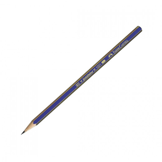 قلم رصاص جرافيت, رقم 1221, قياس 4 اتش, قطعة واحدة من فابر كاسل