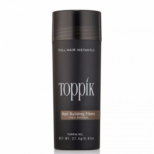 Toppik Hair Building Fibers, Medium Brown, 27.5g