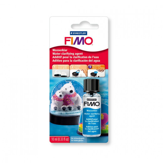 Staedtler FIMO® 8603 Water Clarifying Agent for Snow Globes, 10 ml