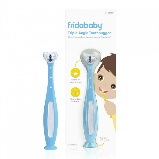 FridaBaby Triple Angle Toothhugger Training, Blue Color