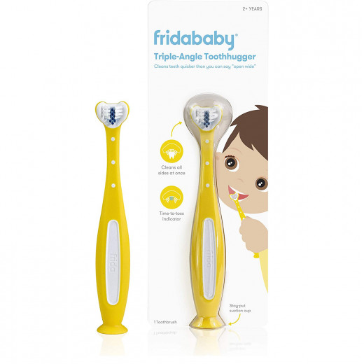 FridaBaby Triple Angle Toothhugger Training, Yellow Color