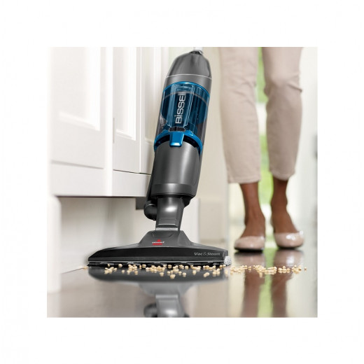 Bissell Upright Vacuum Cleaner and Steam, 1600W, Black Color