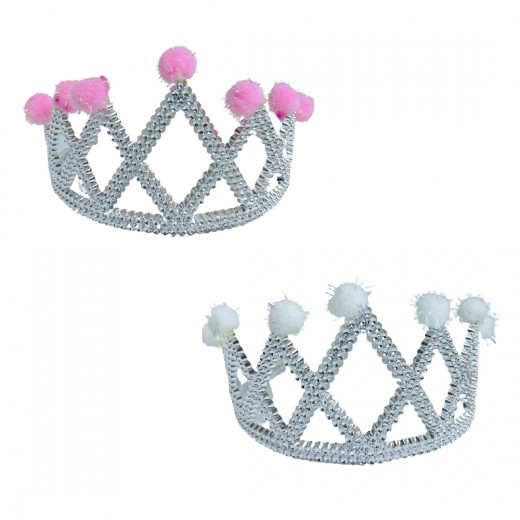 Fashion Children Princess Crown Hair Jewelry, Assorted Colors, 1 Piece