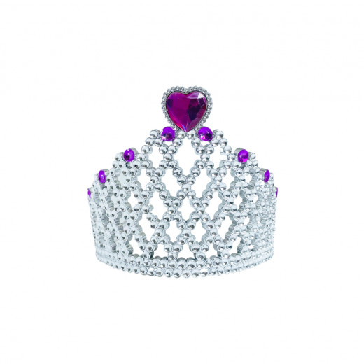 Children Small Princess Crown, Small Hearts Design, Purple Color