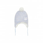 Cool Club Winter Hat With A Kitten Print, Blue