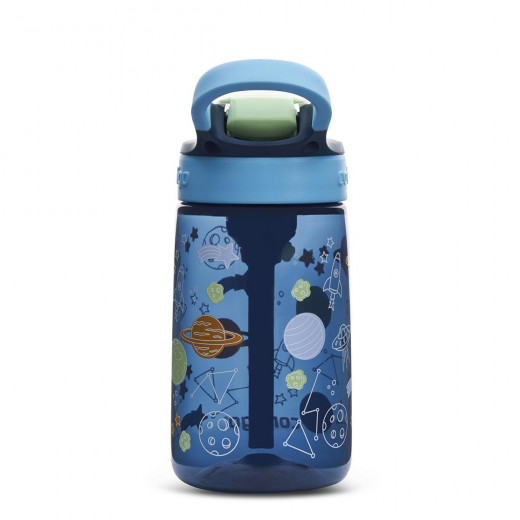 Contigo Autospout Kids Drinking Bottle, Space Design, Navy Blue Color, 420 Ml