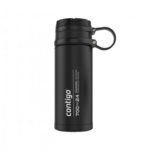 Contigo Premium Outdoor Fuse Stainless Steel, Black Color, 720 Ml