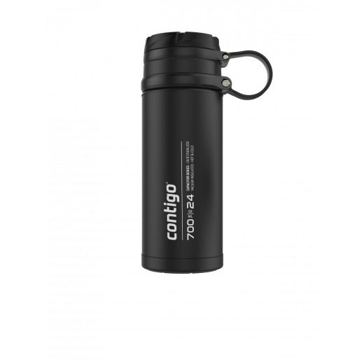 Contigo Premium Outdoor Fuse Stainless Steel, Black Color, 720 Ml