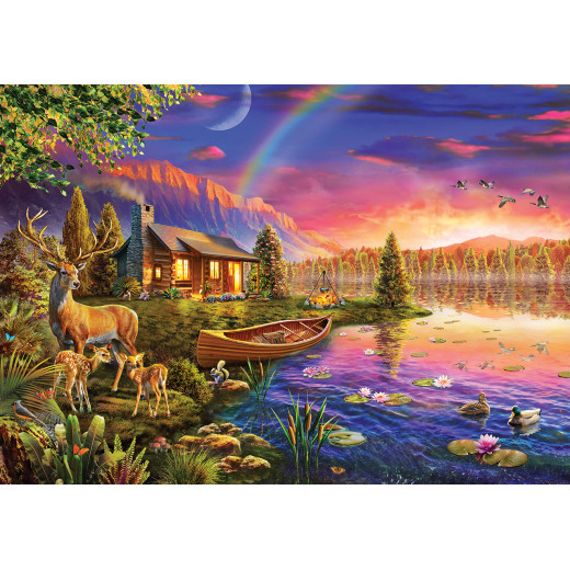 Ks Games Puzzle, Lakeside Design, 500 Pieces