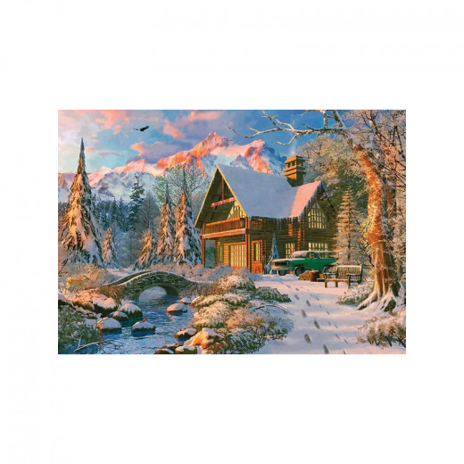 Ks Games Puzzle, Winter Holiday Design,1000 Pieces