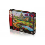 Ks Games Puzzle, Dream Scape House Design,1000 Pieces