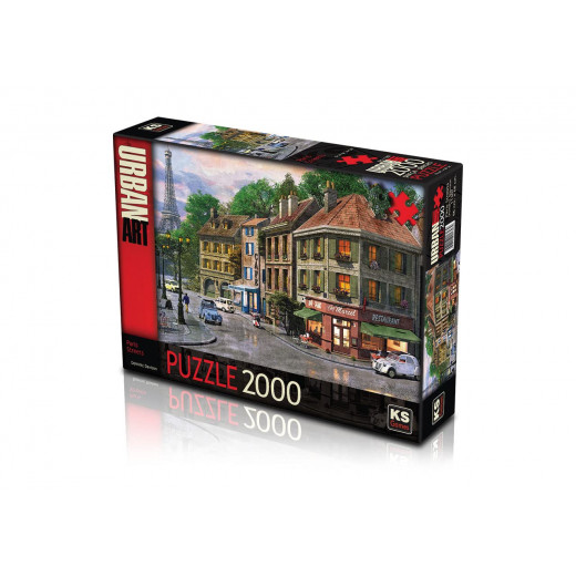 Ks Games Paris Streets Design, 2000 Pieces