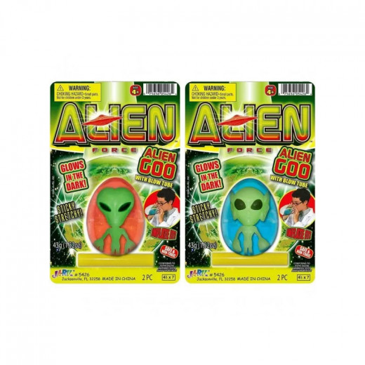 Jaru Alien Force, Glows in The Dark, 1 Piece