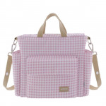 Cambrass Vichy Maternal Bag, Pink Color