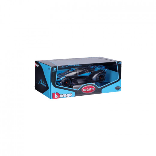 Burago Bugatti Bolide 1:18, Black & Blue Color