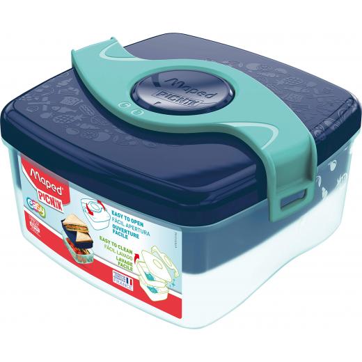 Maped Picnik Lunch Box, Blue, 1.4 L