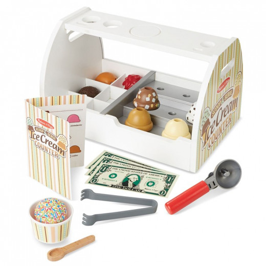 Melissa & Doug Scoop & Serve Ice Cream Counter